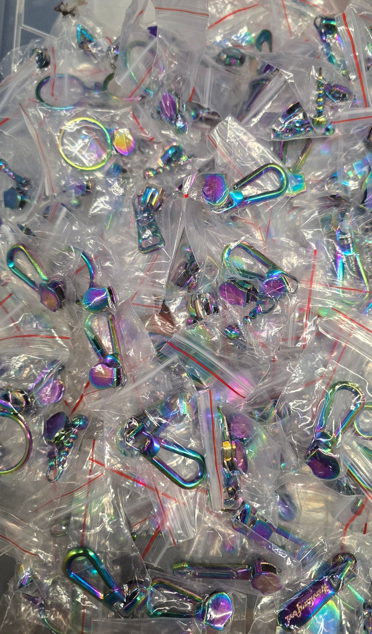 Pack of 10 RANDOM MIX pulls size 5# RAINBOW