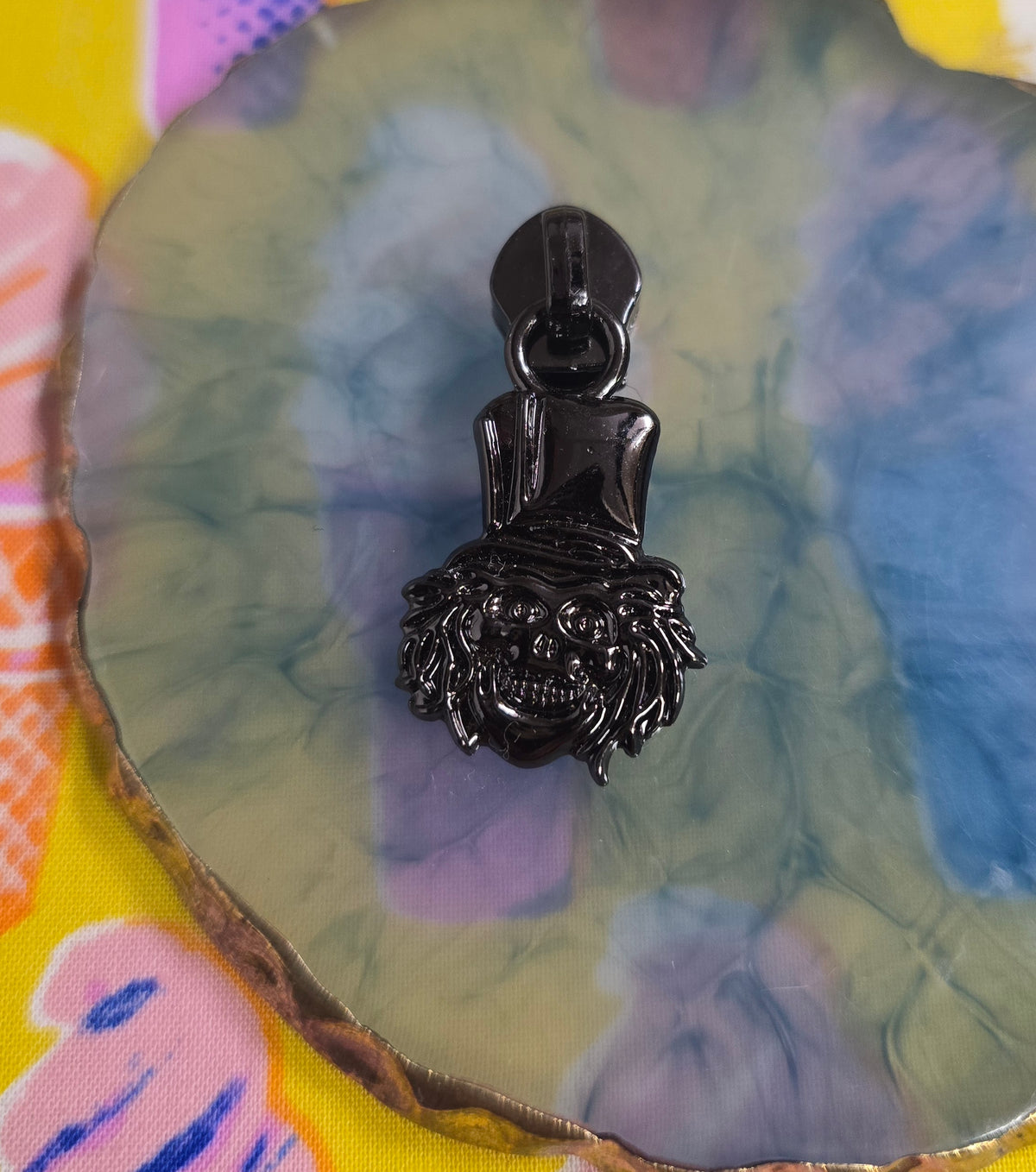 Size 5# HALLOWEEN spooky zip pulls SALE