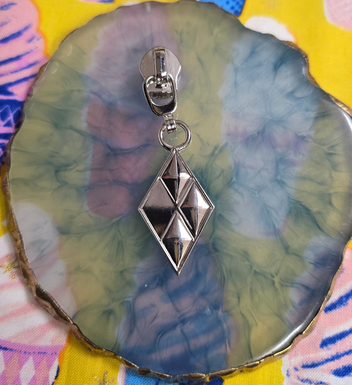 Size 5# Diamond zip pulls SALE