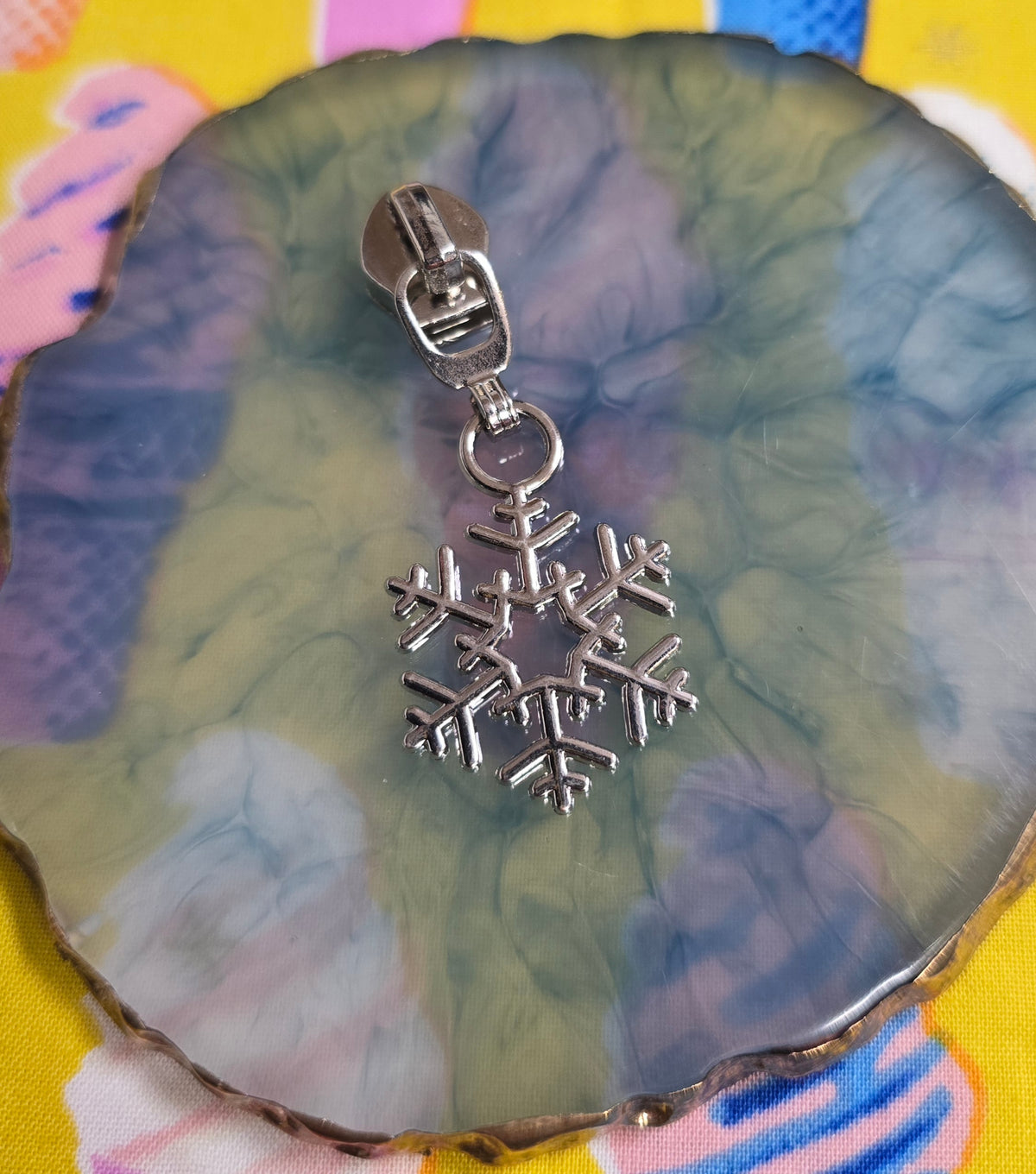 Size 5# SNOWFLAKE  zip pulls NEW