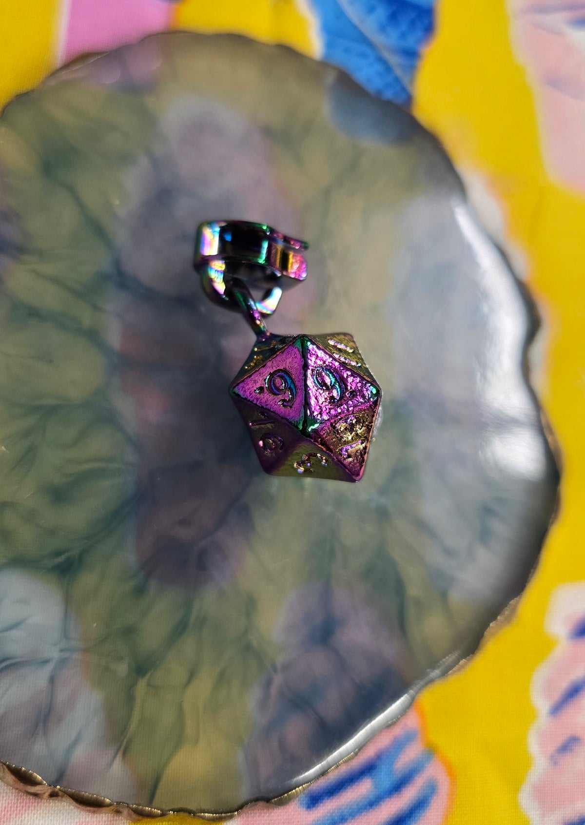 Size 5#  3D GAMING DICE zip pulls NEW LIMITED Design