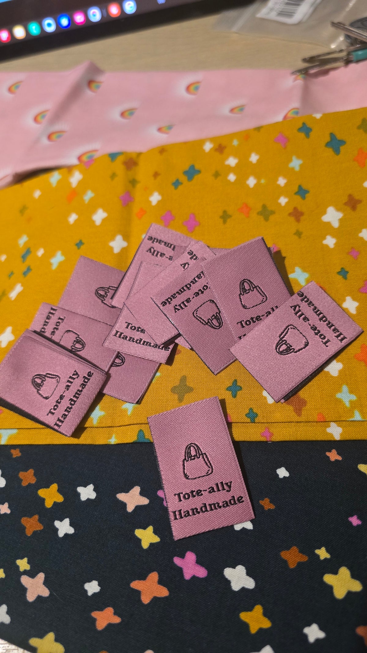 FUN Labels TOTE ALLY HANDMADE
