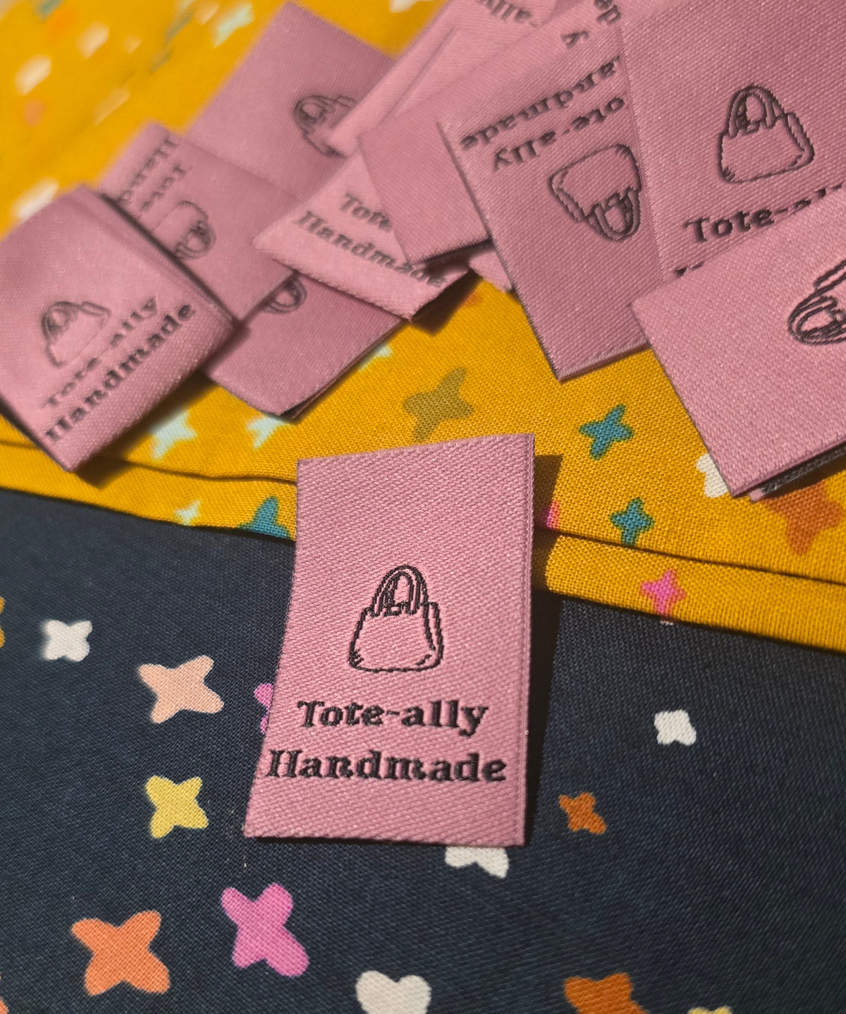 FUN Labels TOTE ALLY HANDMADE
