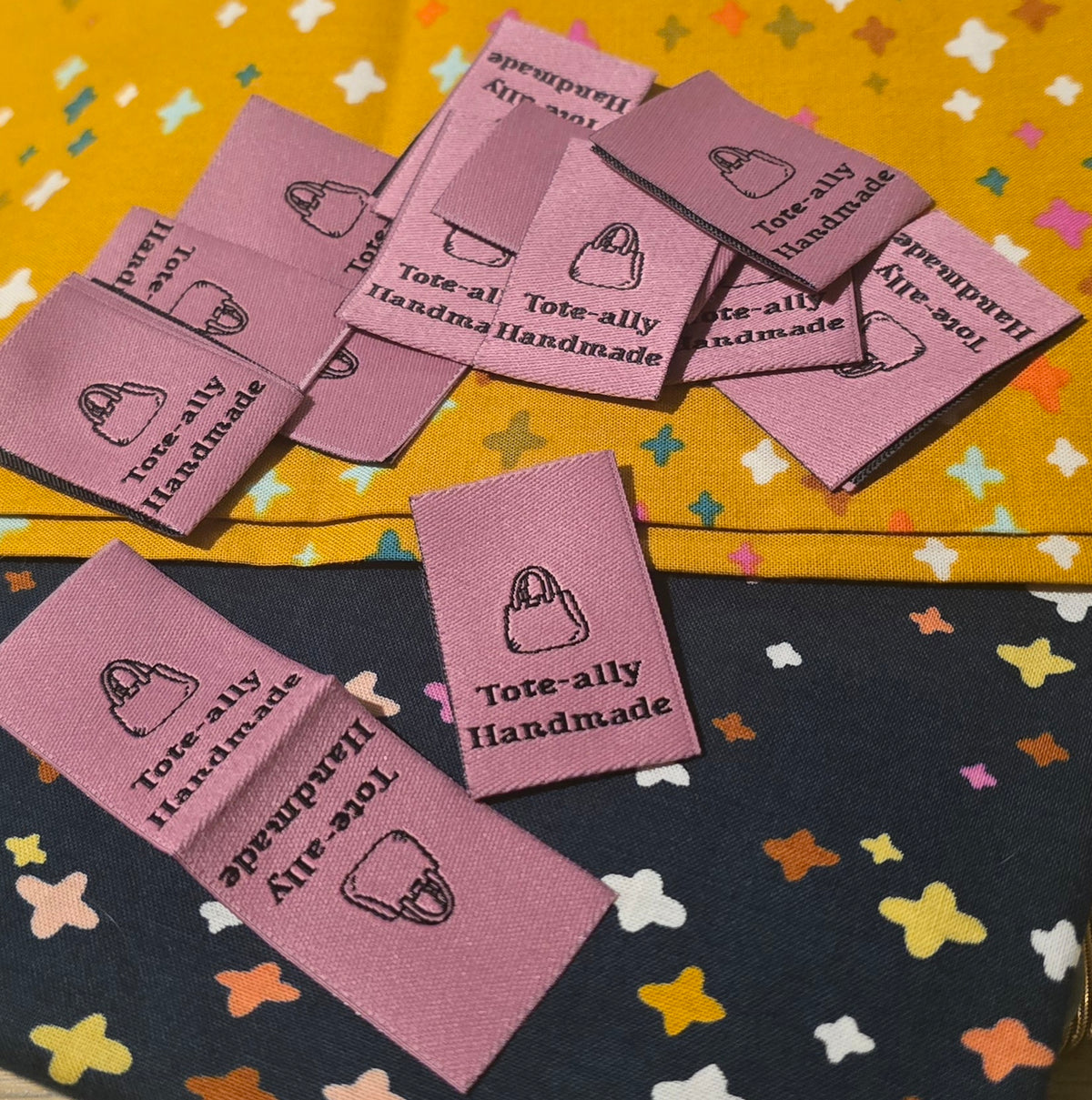 FUN Labels TOTE ALLY HANDMADE