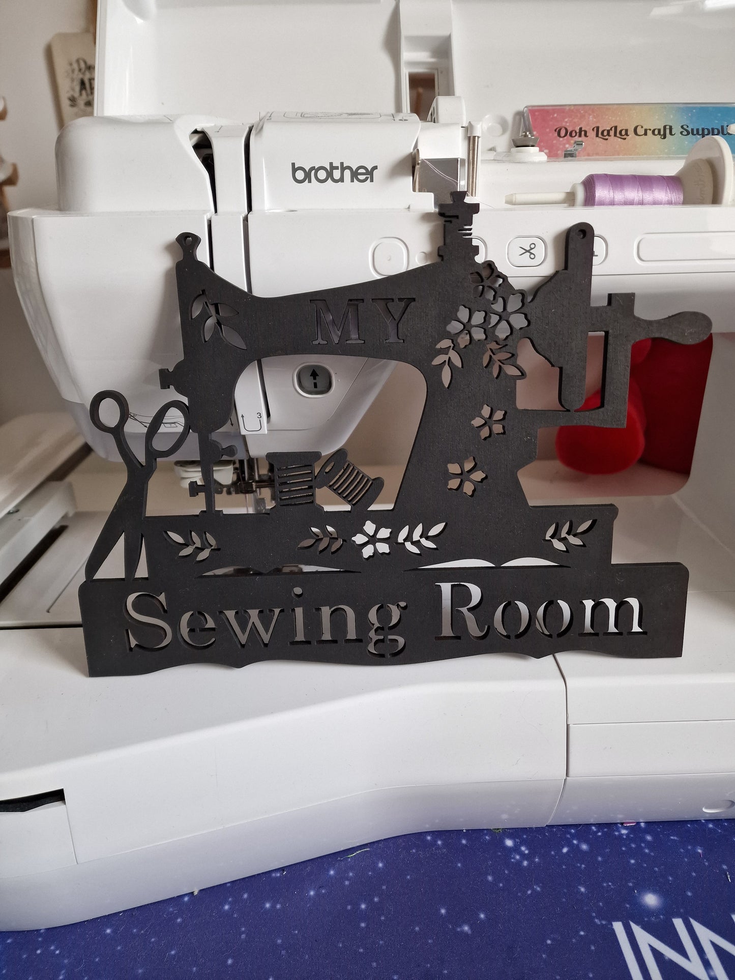 Wooden Sewing sign , sewing studio or sewing room Free postage