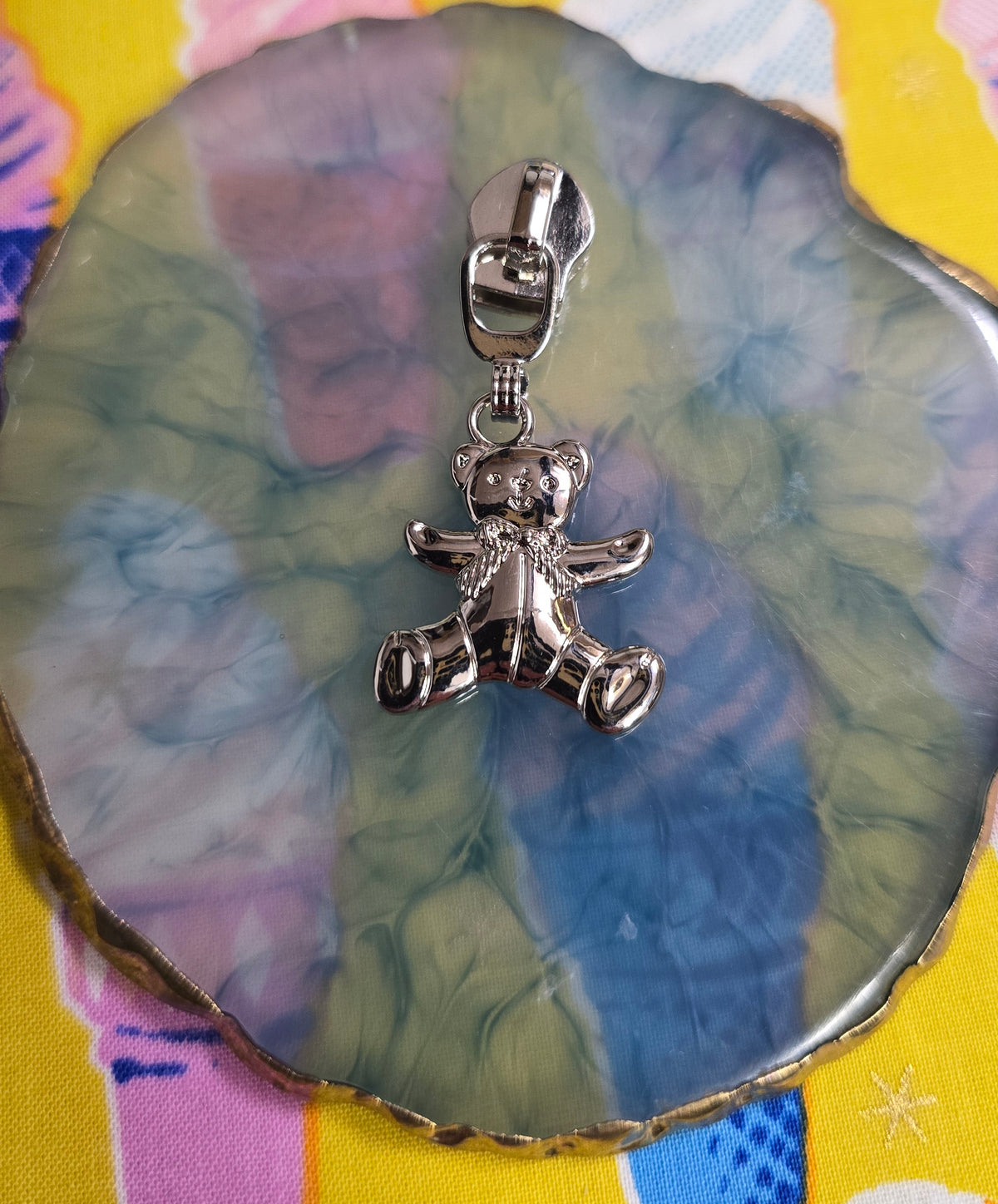 Size 5# TEDDY BEAR zip pulls SALE