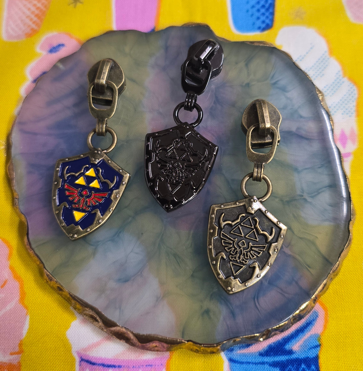 Size 5# Zelda ANIME  zip pulls SALE
