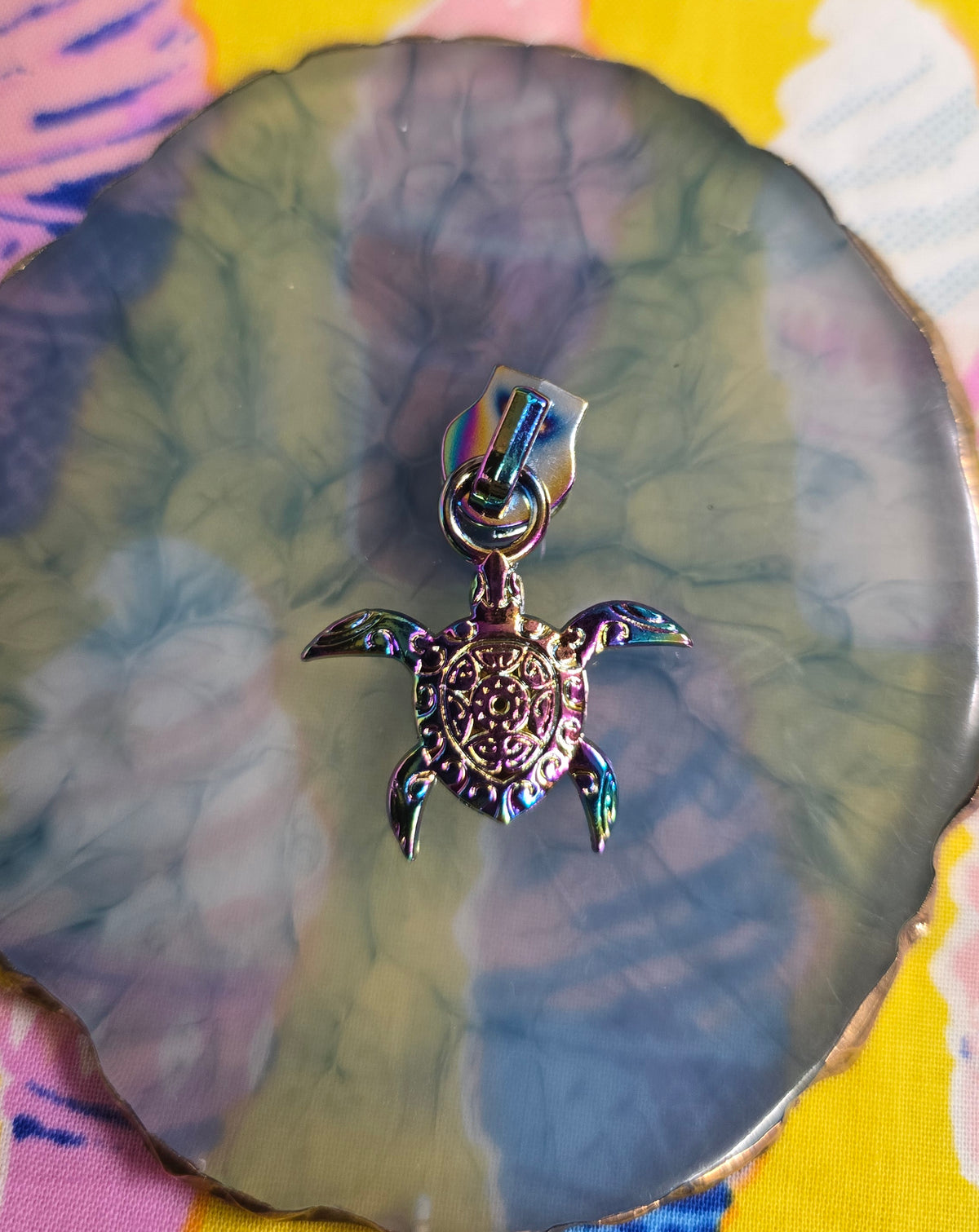 Size 5# TURTLE zip pulls NEW