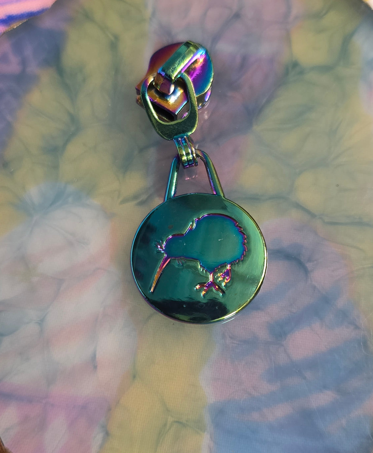 Size 5# bird pendant design zip pulls SALE