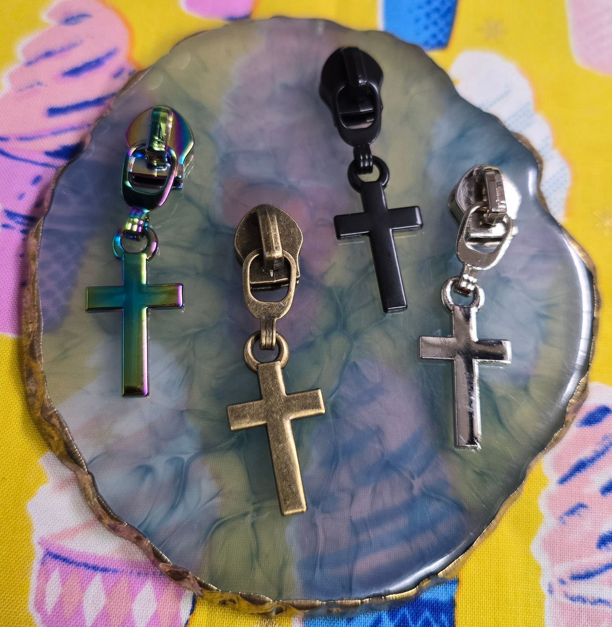 Size 5# CROSS  zip pulls SALE