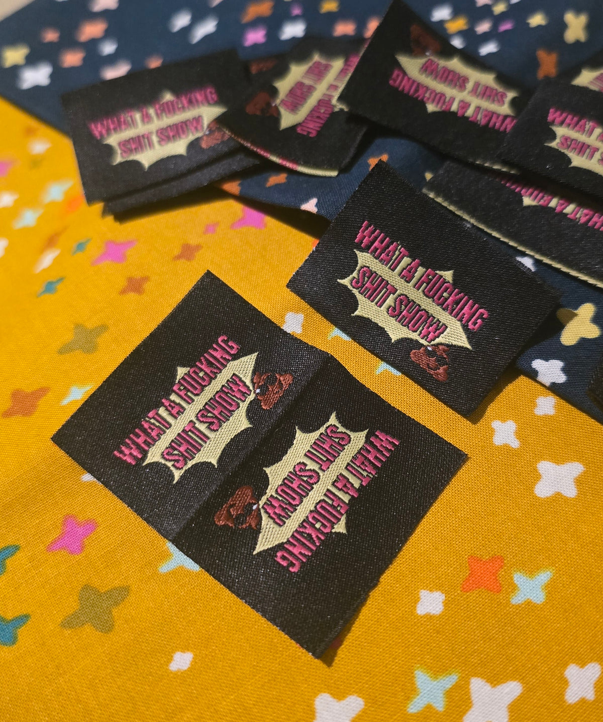 Sweary labels SH.T SHOW fun labels