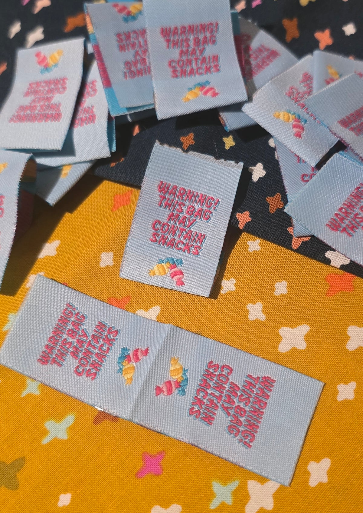 FUN labels MAY CONTAIN SNACKS