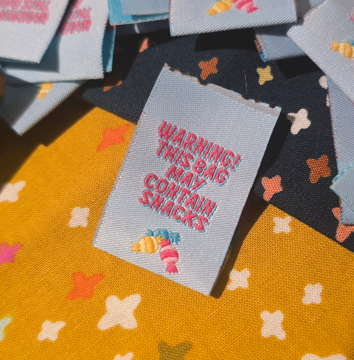 FUN labels MAY CONTAIN SNACKS