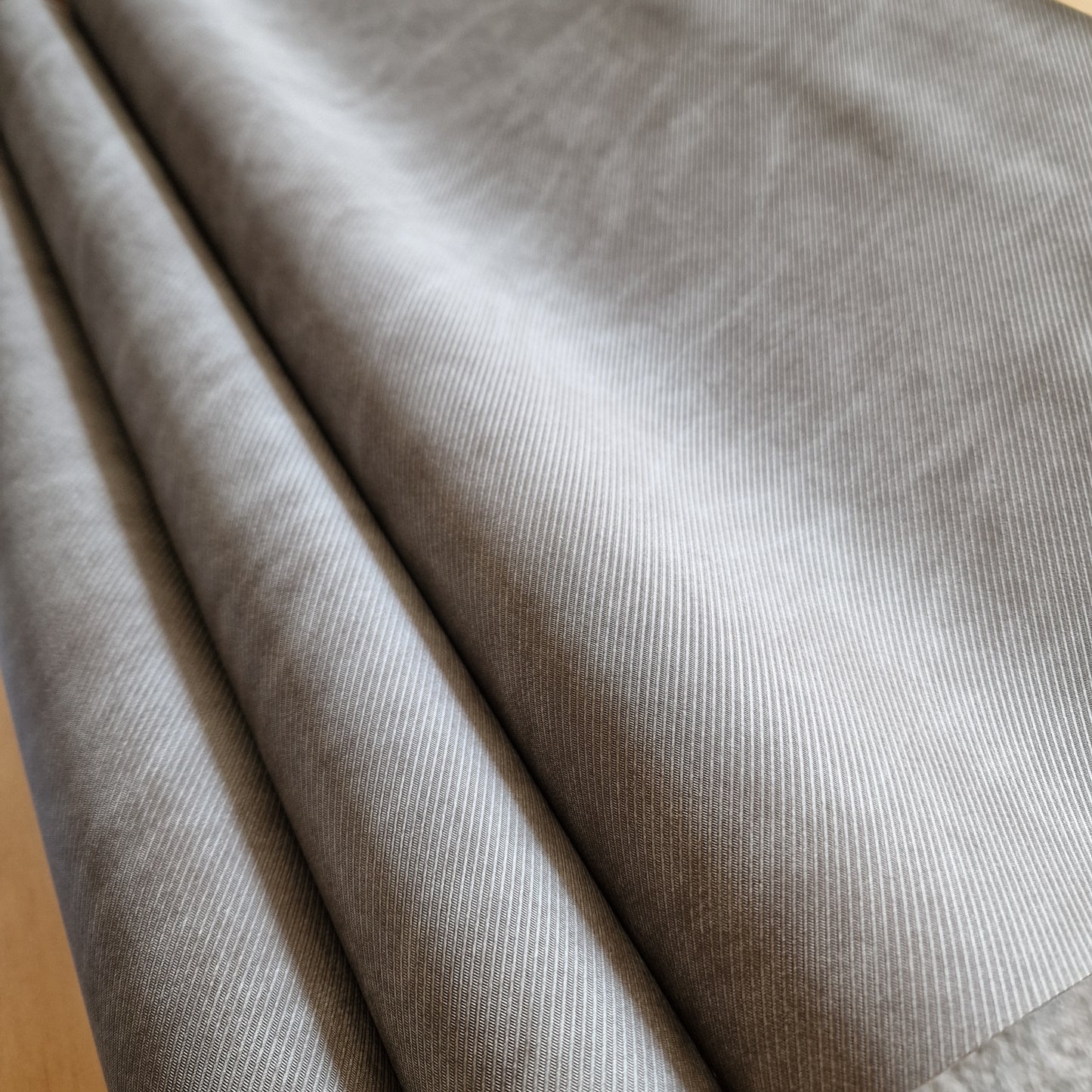 Grey denim wash jeans effect faux leather